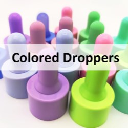 Colored bulb droppers from COPCO